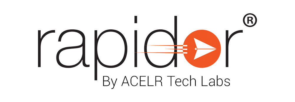 rapidor_logo_with ACELR Tech Labs